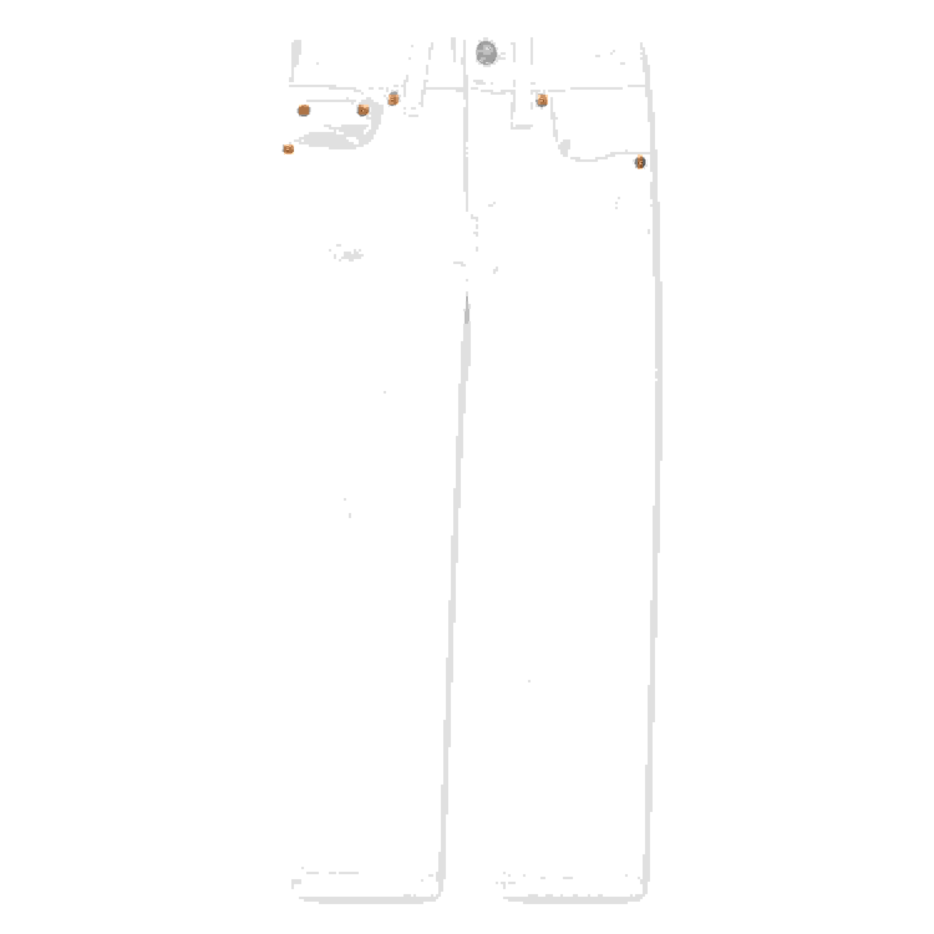 Levi's 510 Skinny Fit Little Boys' White Wash Denim Jeans